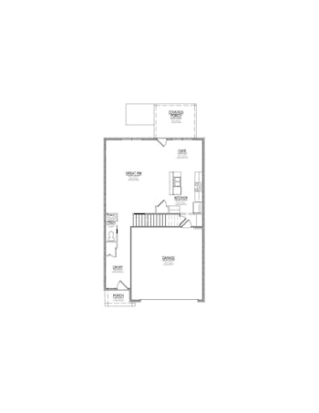 Lot 28 – 883 South Gallaher View- 2d Floor Plan 1