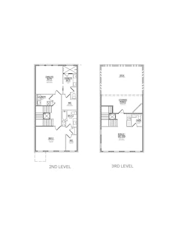 Lot 20 – 9444 Horizon Dr- 2d Floor Plan 2