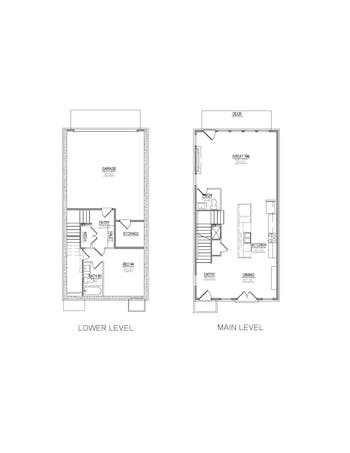 Lot 20 – 9444 Horizon Dr- 2d Floor Plan 1