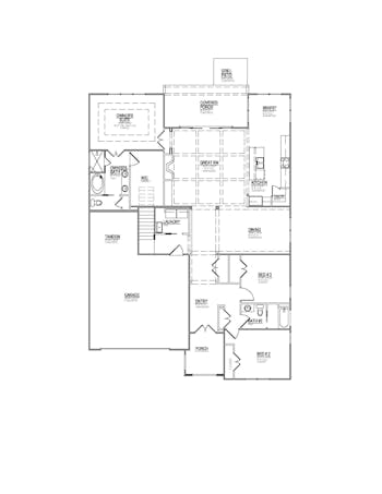 Lot 66 – 12819 Scarlet Sage Dr- 2d Floor Plan 1