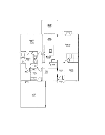 Lot 21 – 11650 Boston Ivy- 2d Floor Plan 1