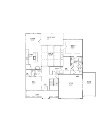 Lot 22 – 11644 Boston Ivy Ln- 2d Floor Plan 2