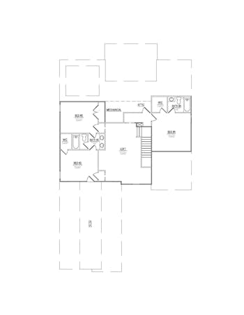 Lot 11 – 12788 Iron Plow Dr- 2d Floor Plan 2