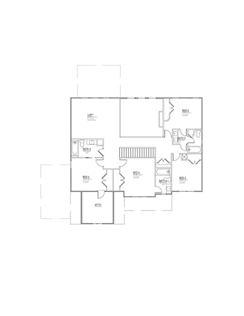 Lot 96 -1354 Wagon Hitch Rd- 2d Floor Plan 1