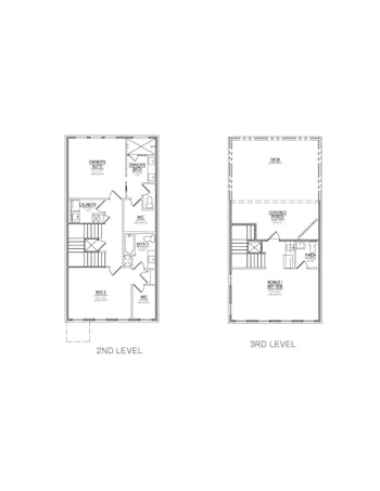 Lot 35 – 1826 Thunderhead Rd- 2d Floor Plan 2