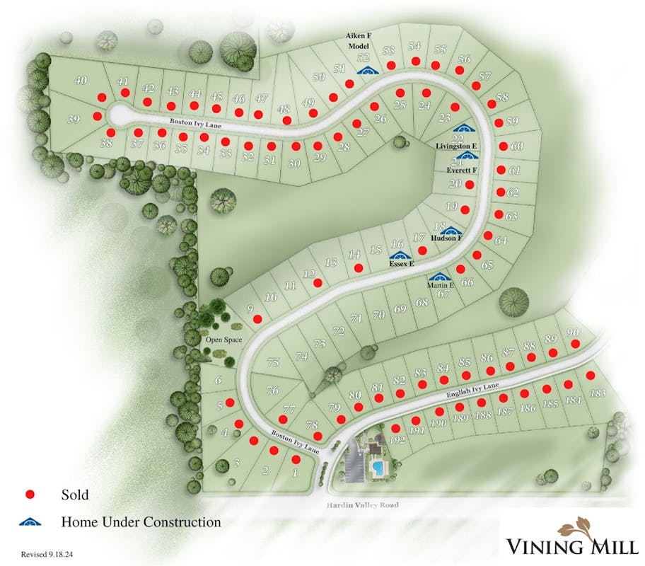 Lot 52 – 11615 Boston Ivy Ln