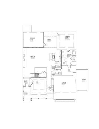 Lot 135 – 1367 Wagon Hitch Rd- 2d Floor Plan 2