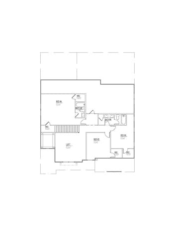 Lot 135 – 1367 Wagon Hitch Rd- 2d Floor Plan 1