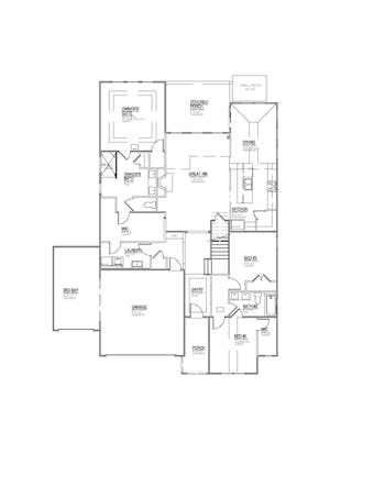 Lot 27 – 2124 White Sycamore- 2d Floor Plan 1