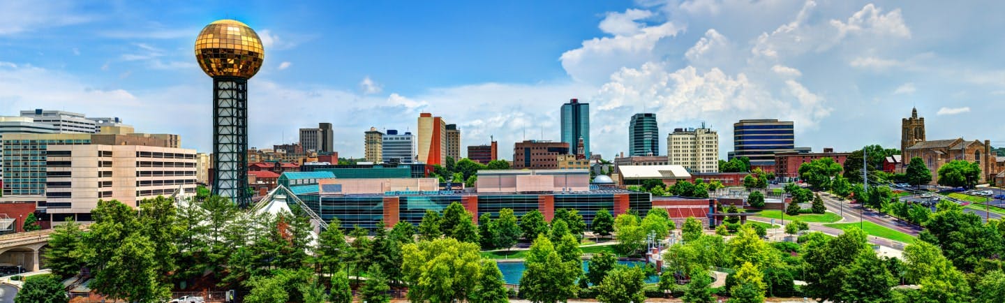 Moving from Nashville to Knoxville? Check out this skyline!