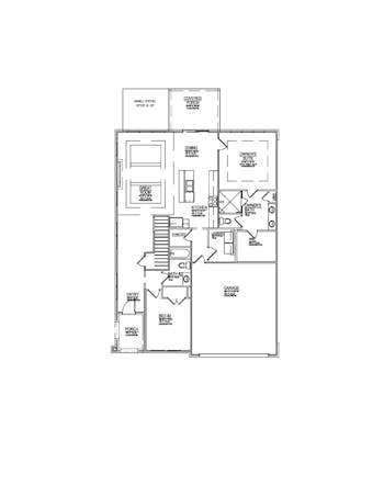 Lot 52 – 1123 Branch Hook- 2d Floor Plan 1