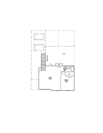 Lot 52 – 1123 Branch Hook- 2d Floor Plan 2