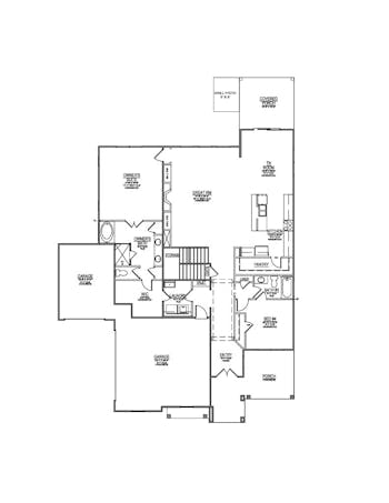 Lot 95 – 1366 Wagon Hitch- 2d Floor Plan 1