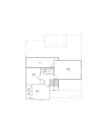 Lot 5 – 2233 Willow Leaf- 2d Floor Plan 2