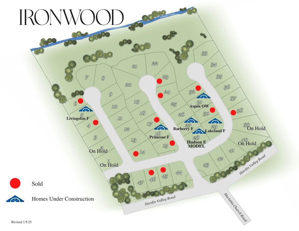 Ironwood Plat Map