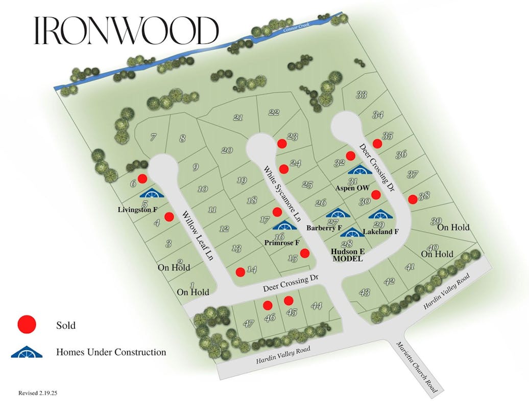 Ironwood Plat Map