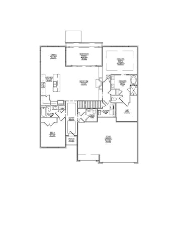 Lot 15 – 11718 Boston Ivy Ln- 2d Floor Plan 1