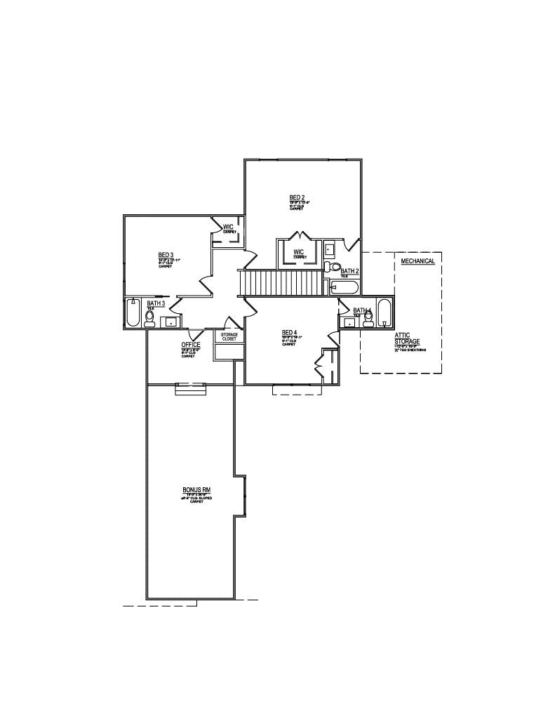 Floor plan for Lot 102 Grove – 1262 Wagon Hitch
