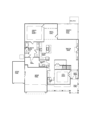 Lot 122 – 1263 Wagon Hitch Rd- 2d Floor Plan 1