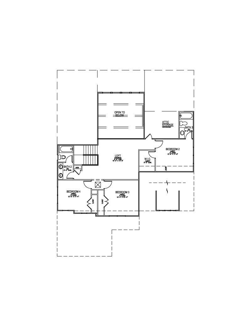 Floor plan for Lot 137 – 1385 Wagon Hitch