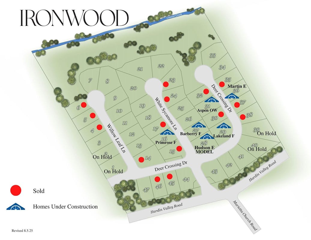 Ironwood Plat Map