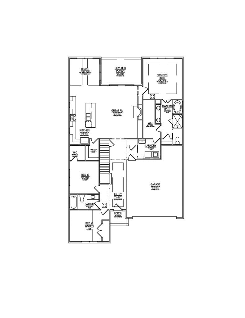 Floor plan for MDWS 17 – 12711 Red Poppy
