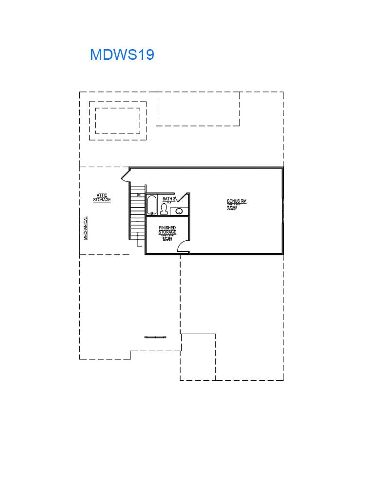 Floor plan for MDWS 19 – 12703 Red Poppy