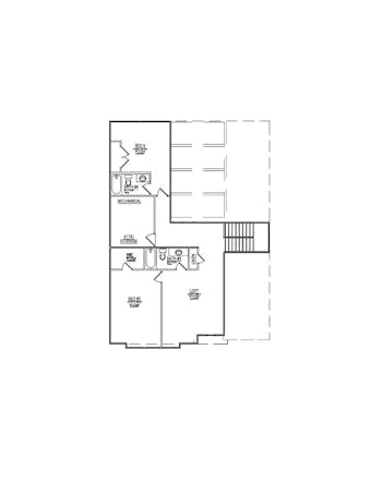 Lot 75 – 1116 Branch Hook- 2d Floor Plan 2