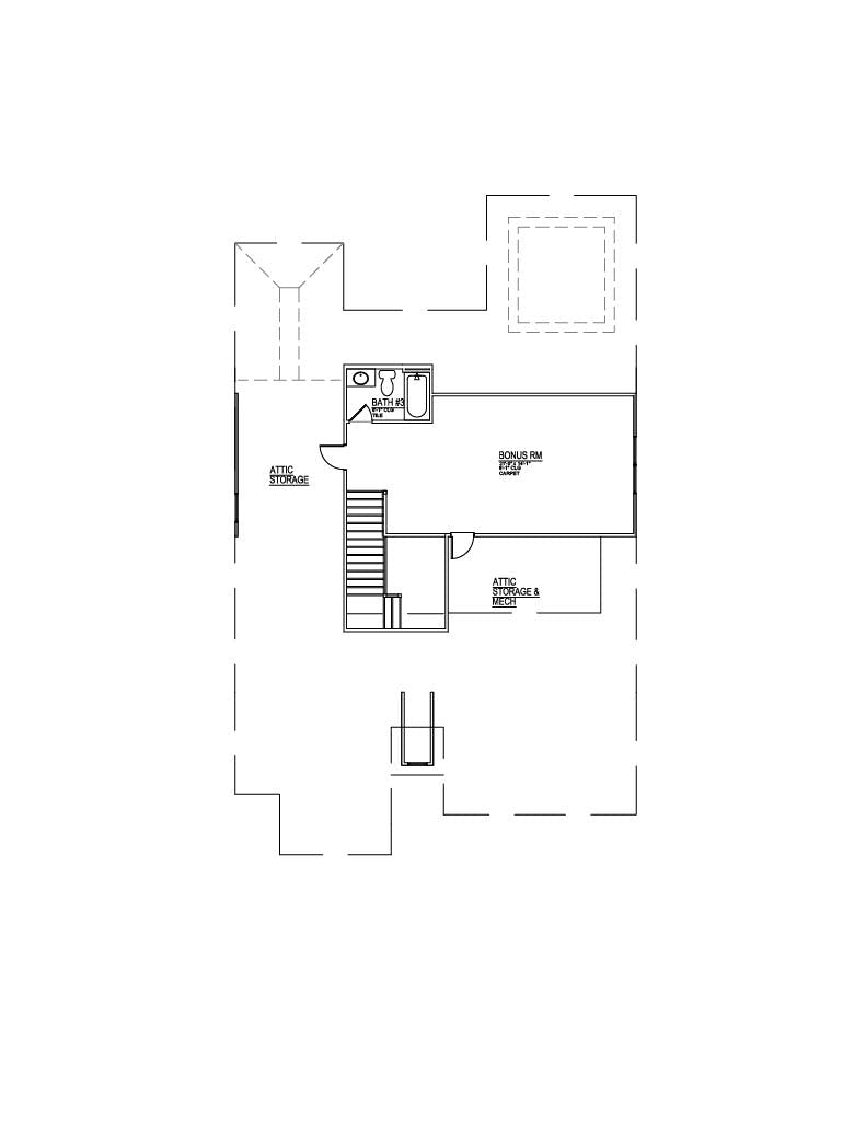 Floor plan for Lot 25 – 2136 White Sycamore